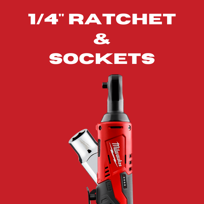 1/4" Ratchet & Sockets