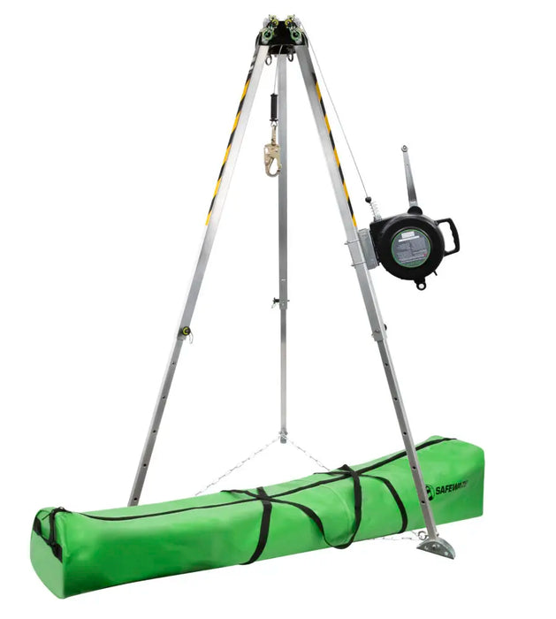 7′ Adjustable Tripod Kit, 65′ 3-Way Confined Space