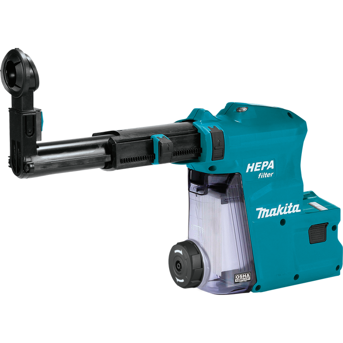 Dust Extractor Attachment with HEPA Filter Cleaning Mechanism