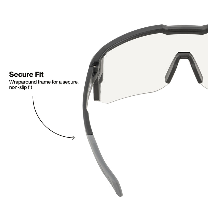 Blade Safety Glasses, Clear Lens