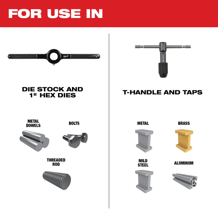 17PC Metric Tap and Die Set