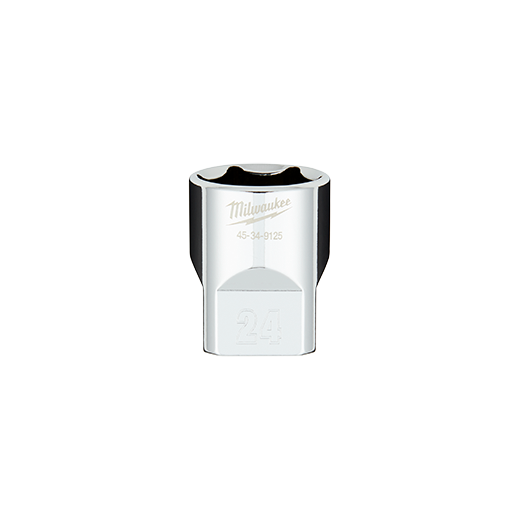 1/2 in. Drive 12MM Metric 6-Point Socket with FOUR FLAT™ Sides