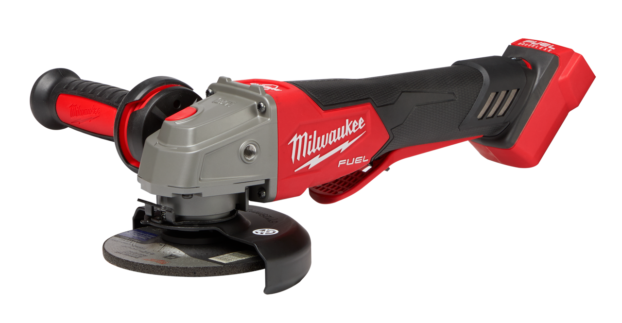 M18 FUEL™ 4-1/2" / 5" Variable Speed Braking Grinder, Paddle Switch No-Lock