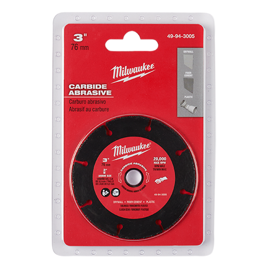 3" Carbide Abrasive Blade