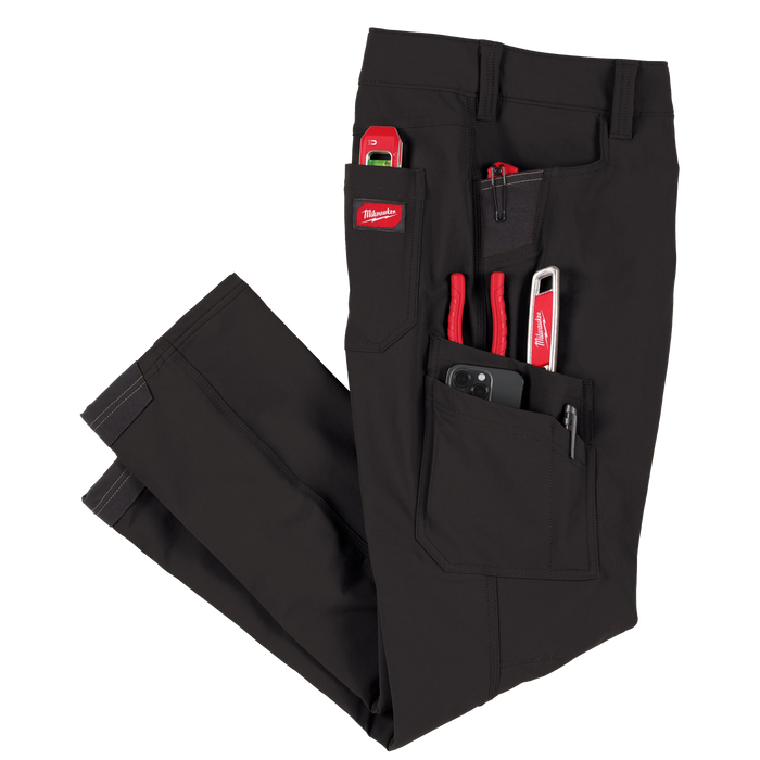Milwaukee® FREEFLEX™ Tech Pants | Black, 32x30