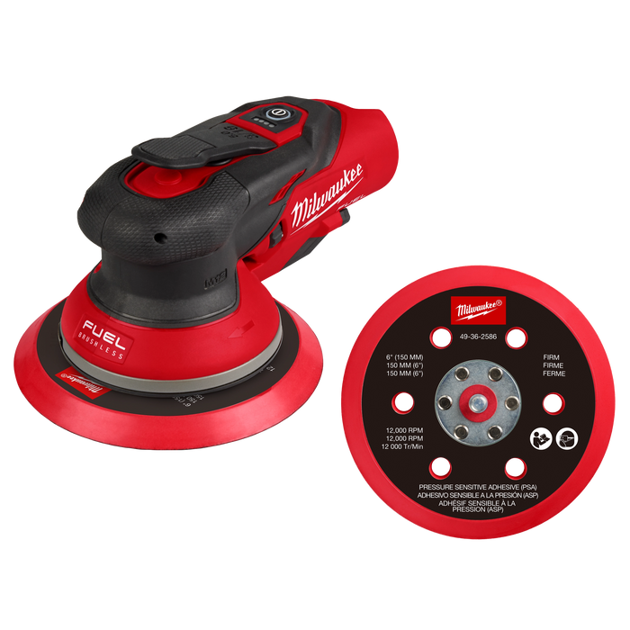 M12 FUEL™ 6" Random Orbital Sander (3/16")