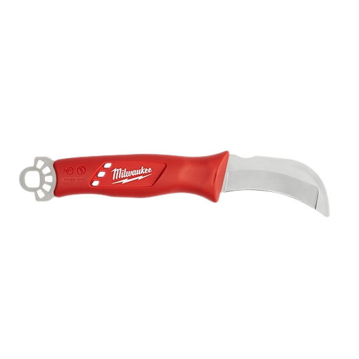 Lineman’s Blunt Tip Hawkbill Knife w/ STICKWORK™ 3in1 Ring