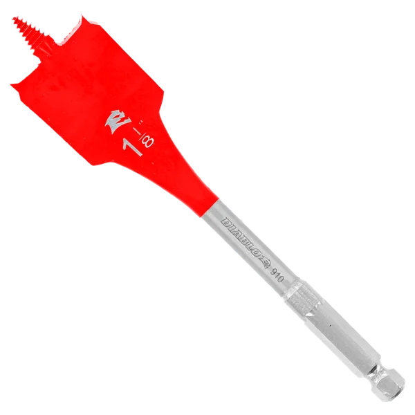 1-1/8" x 6" Spade Bit for Wood