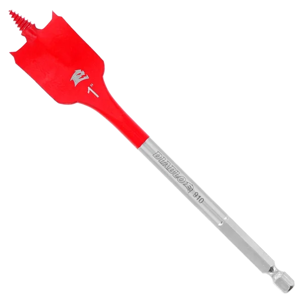 1" x 6" Spade Bits for Wood (2-pk)