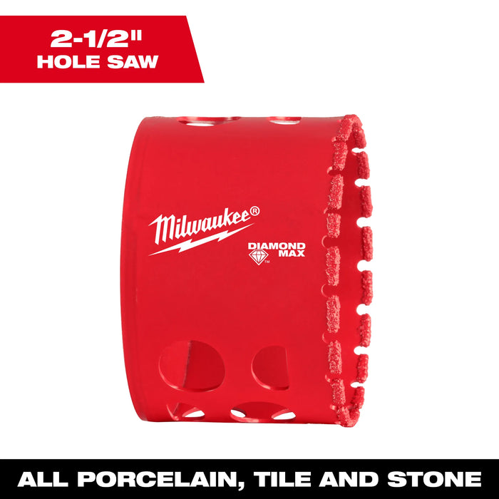 Milwaukee® 2-1/2" Diamond Max™ Hole Saw