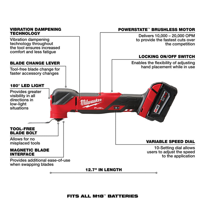 M18 FUEL™ Oscillating Multi-Tool Kit