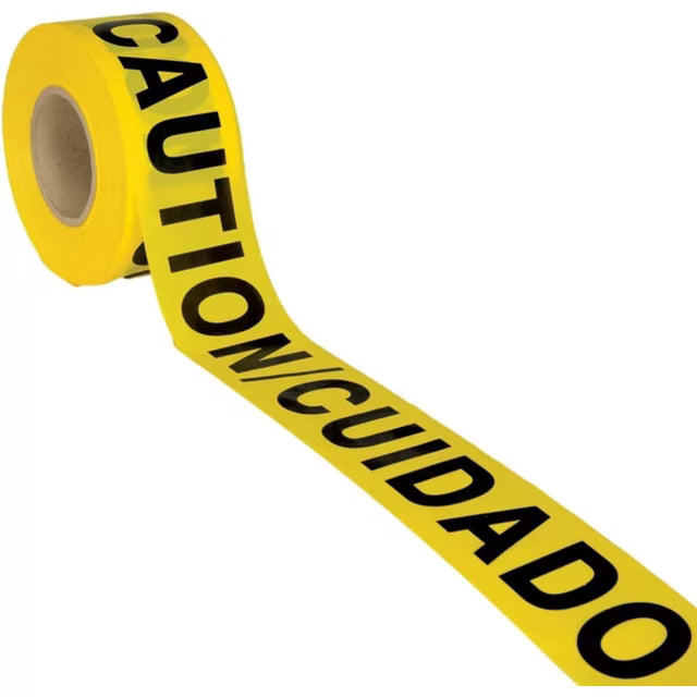 Cordova 1.5 Mil Yellow Caution Tape