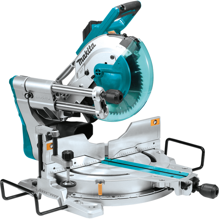 10" Dual‑Bevel Sliding Compound Miter Saw with Laser and Stand