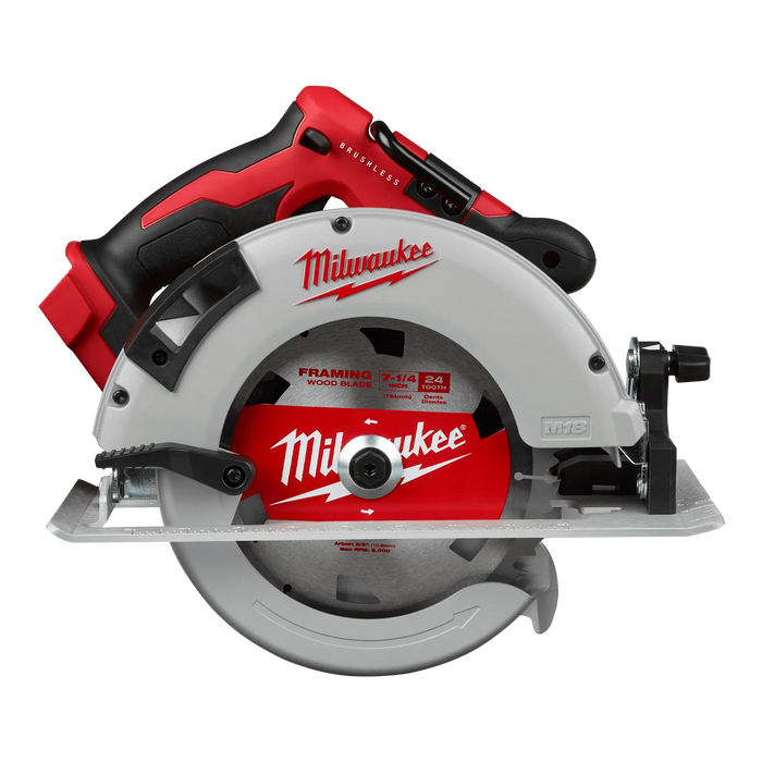 M18™ Brushless 7-1/4 in. Circular Saw + M18™ REDLITHIUM™ XC 5.0Ah Battery and Charger Starter Kit