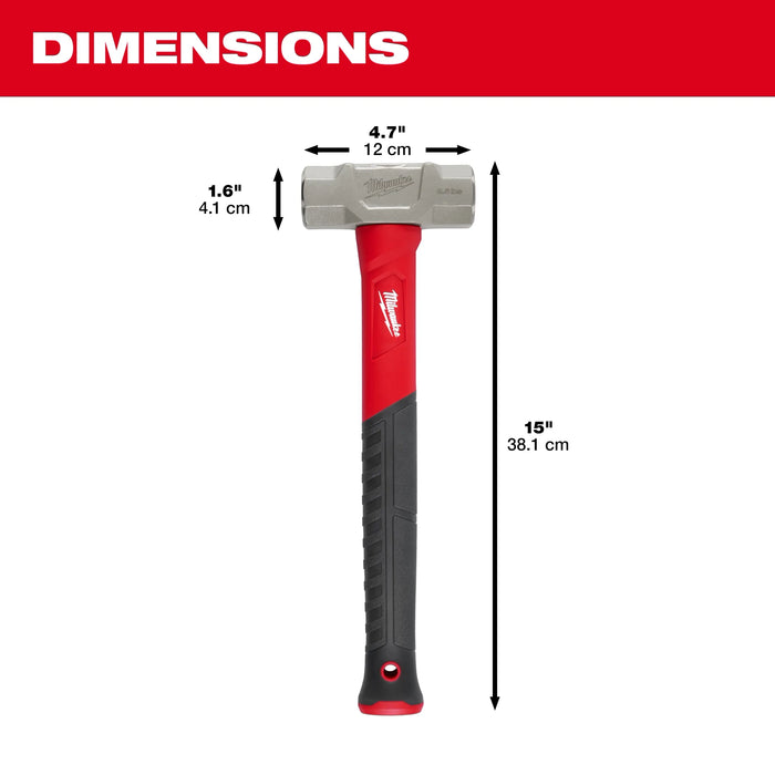 2.5lb Fiberglass Engineer Hammer