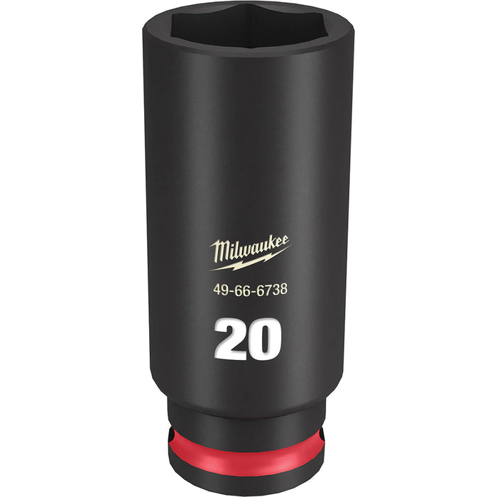 SHOCKWAVE Impact Duty Socket 3/8in Drive 20MM Deep 6 Point