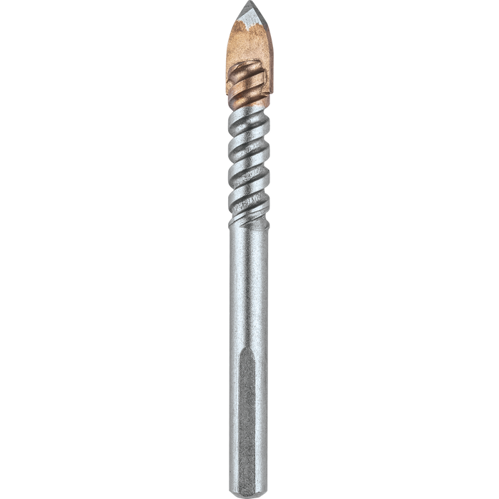 3/8" x 4" Glass and Tile Bit, 3 Flat Shank