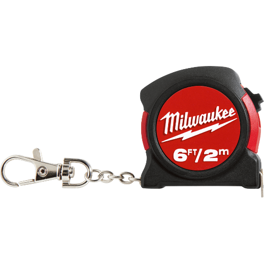 6 ft / 2 m Keychain Tape Measure