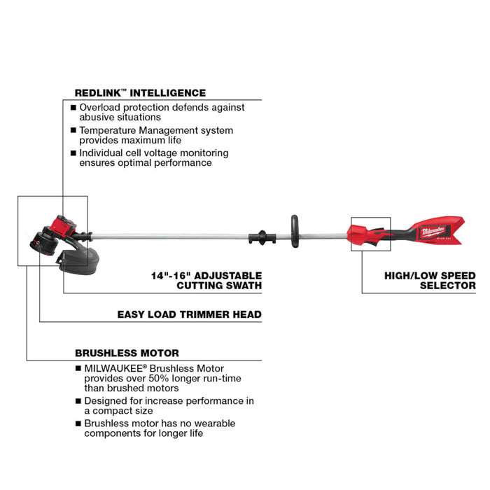 M18™ Brushless String Trimmer (Tool-Only)