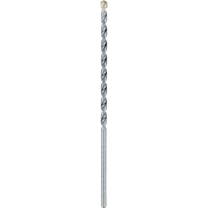 3/16" x 6" Carbide Tipped Percussion Masonry Hammer Drill Bit