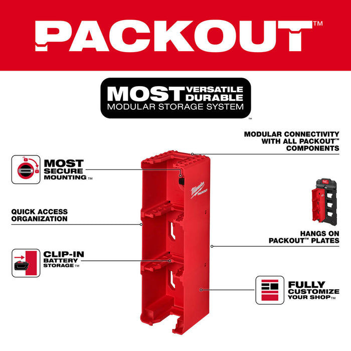 PACKOUT™ M18™ Battery Rack