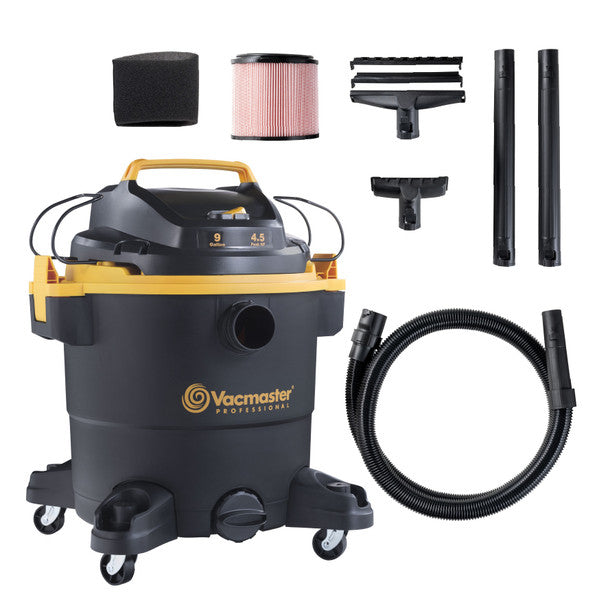 Vacmaster Wet and Dry Vacuum, 9 gal