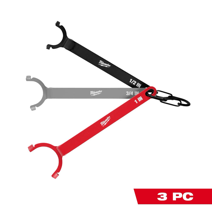 3 PC. Locknut Wrench Set