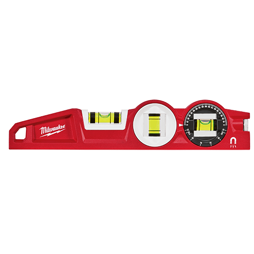 10 in. Die Cast Torpedo Level with 360 Degree Locking Vial