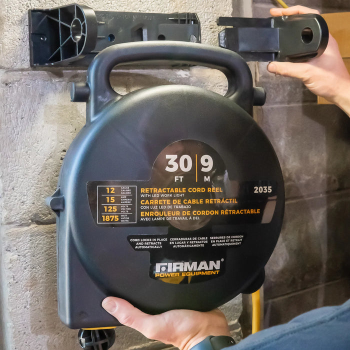 Retractable Extension Cord Reel