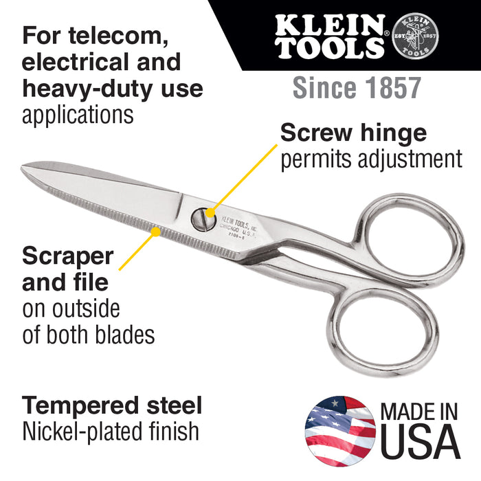 ELECTRICIAN SCISSOR 5-1/4