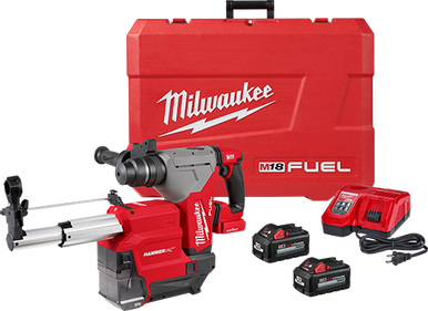 M18 FUEL™ 1-1/8" SDS Plus Rotary Hammer w/ ONE-KEY™ & HAMMERVAC™ Dedicated Dust Extractor Kit