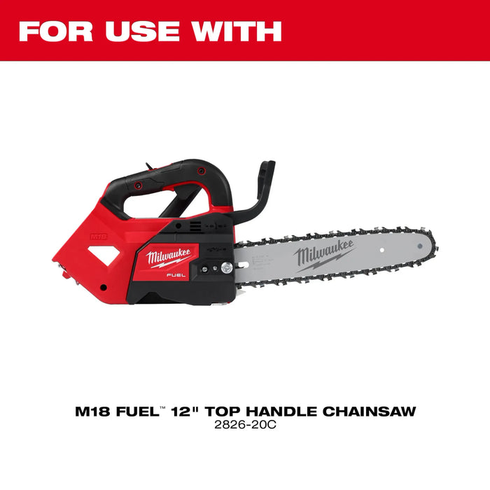 12" TOP HANDLE CHAINSAW GUIDE BAR