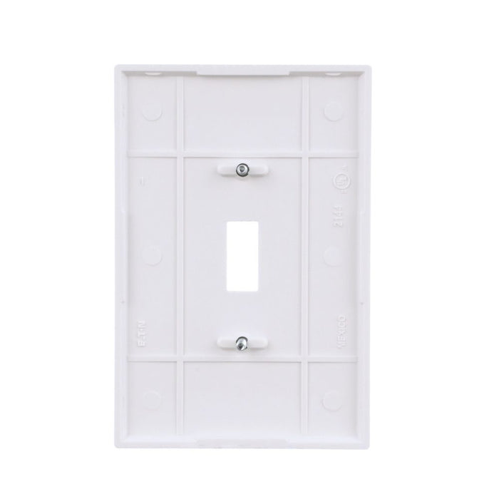 Eaton Wall Plate 1-Gang White