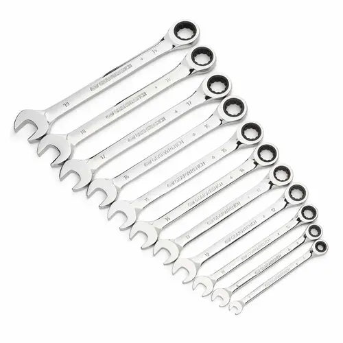 GearWrench Ratcheting Wrench Set, 11-Piece
