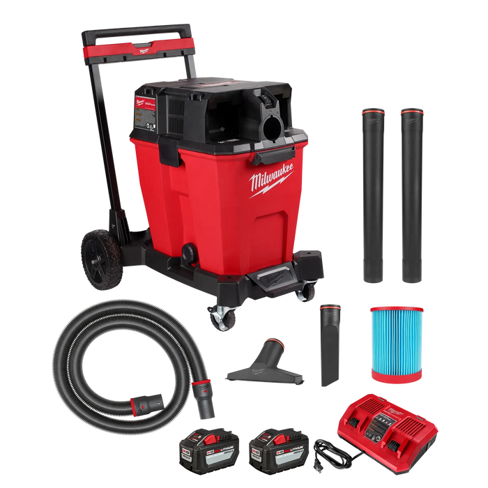 M18 FUEL™ 12 Gallon Dual-Battery Wet/Dry Vacuum Kit