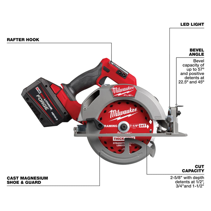 M18 FUEL™ 7-1/4” Circular Saw Kit