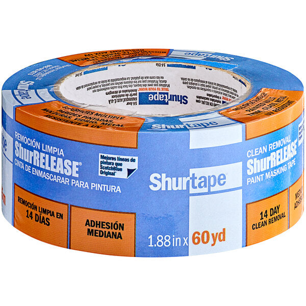 ShurRELEASE® Blue Painter's Tape - Multi-Surface 1.88in x 60yds