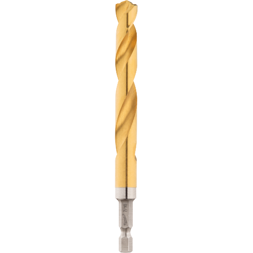 7/16" SHOCKWAVE Impact Duty™ RED HELIX™ Titanium Drill Bit