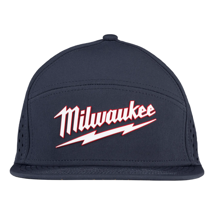 Flat Brim Snapback | Blue