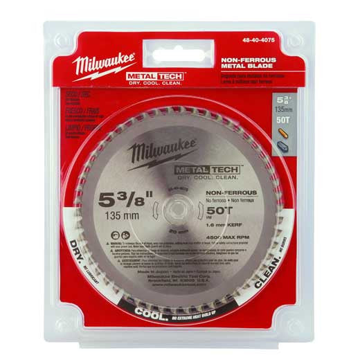 5-3/8 in. 50T Non-Ferrous Metal Circular Saw Blade