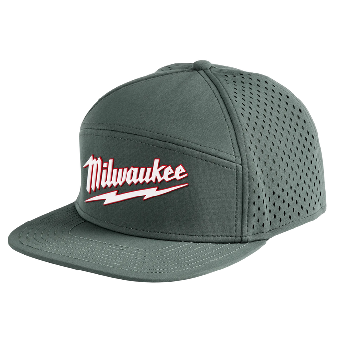 Flat Brim Snapback | Green