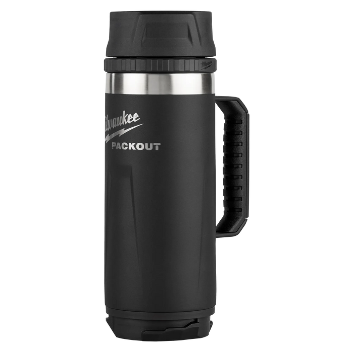 PACKOUT™ 18oz Insulated Mug with Sip Lid Black