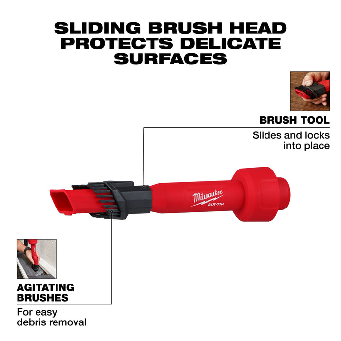 AIR-TIP™ 2-in-1 Utility Brush Tool