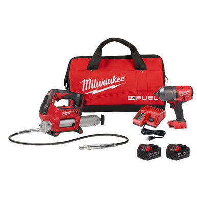 M18™ FUEL High Torque 1/2" Impact W/ Grease Gun Kit ****promo****