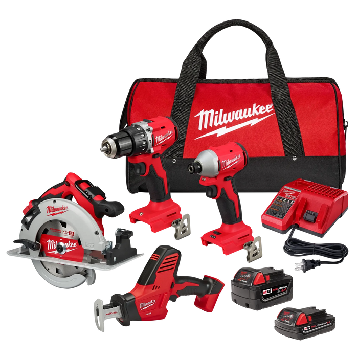 M18™ 4 Tool Combo Kit Brushless