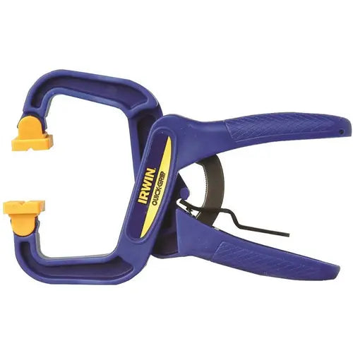 Quick-Grip Handi-Clamp Quick-Grip 4" X 3" D Locking 60 lb Blue