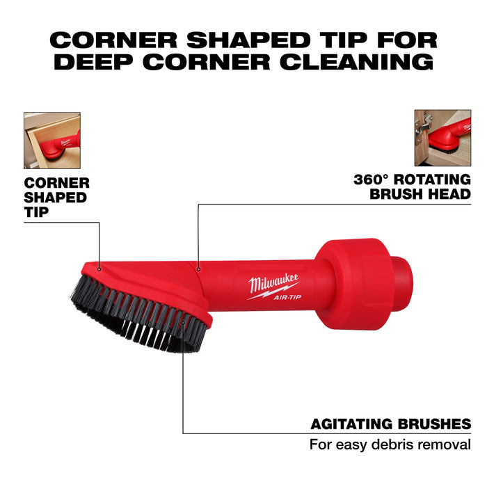 AIR-TIP™ Rotating Corner Brush