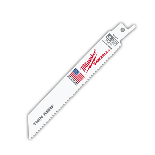 8 in. 10/14 TPI SAWZALL® Blades 5PK