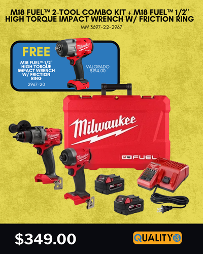 M18 FUEL™ 2-Tool Combo Kit + M18 FUEL™ 1/2