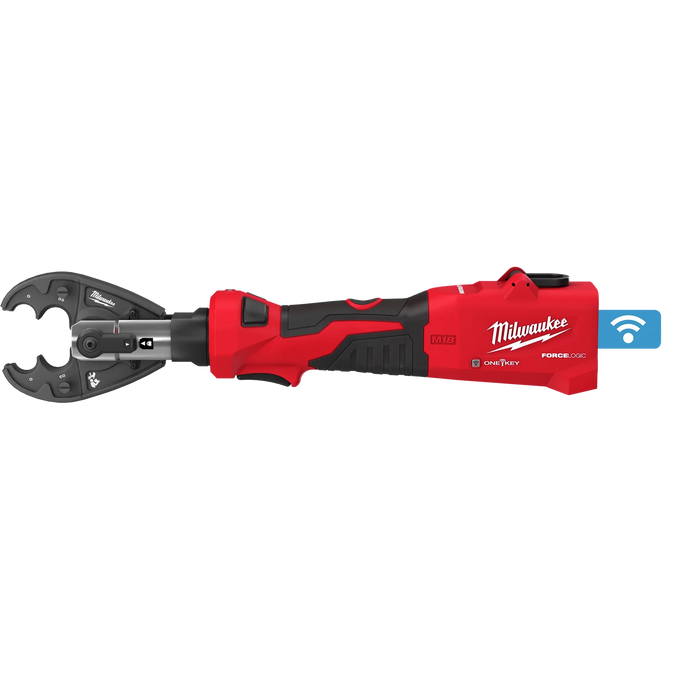 M18™ FORCE LOGIC™ 6T Linear Utility Crimper w/ O-D3 Jaw & Cutting Jaws